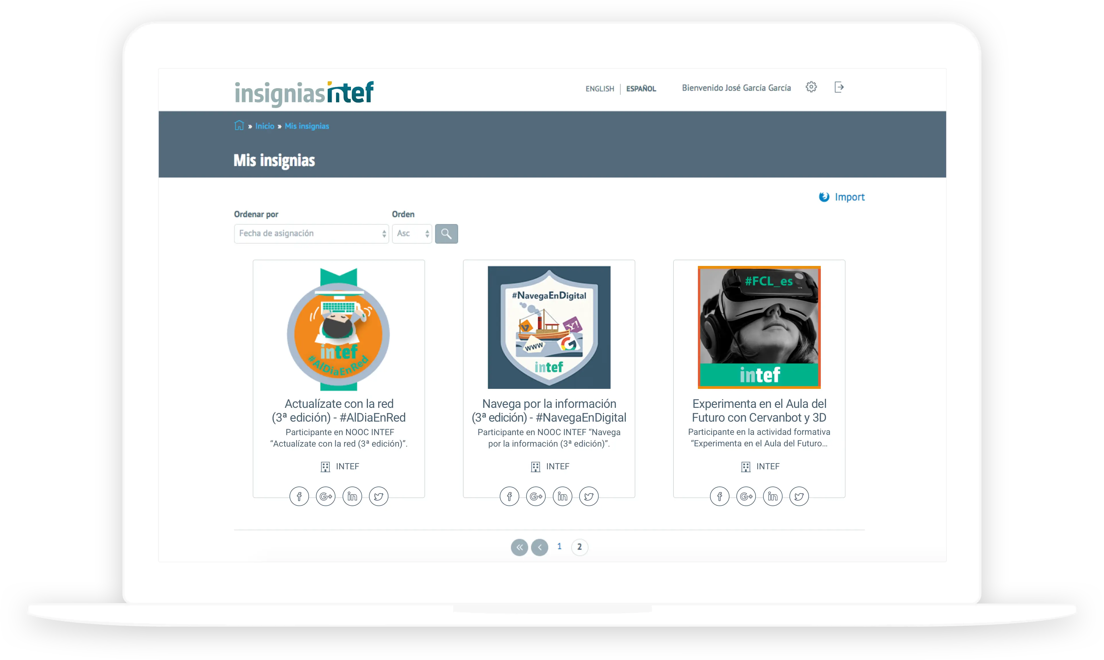 Imagen de un portátil